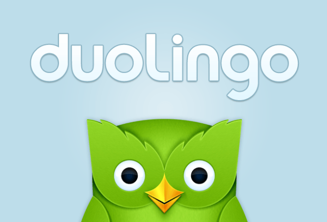 logo de duolingo.