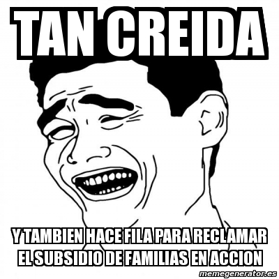 Familias en acción burla